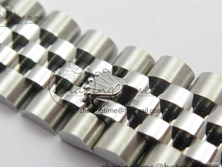 on Steel Edition 116234 Dial 36 SS 1:1 DateJust 904L White V3 SH3135 Jubilee ARF Best Bracelet 0501